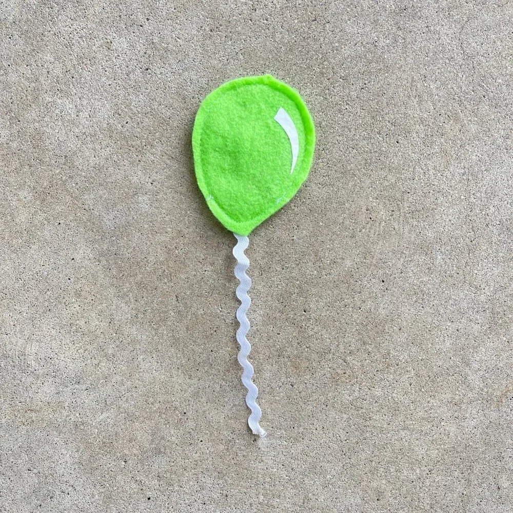 Felt Balloon Cat Toy with Catnip